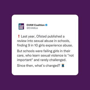 Last year, Ofsted published a review into sexual abuse in schools, finding 9 in 10 girls experience abuse. But schools were failing girls in their care, who learn sexual violence is "not important" and rarely challenged. Since then, what's changed?