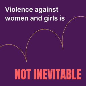 Violence against women and girls is not inevitable