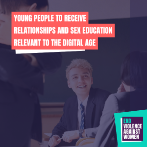 Young people to receive relationships and sex education relevant to the digital age